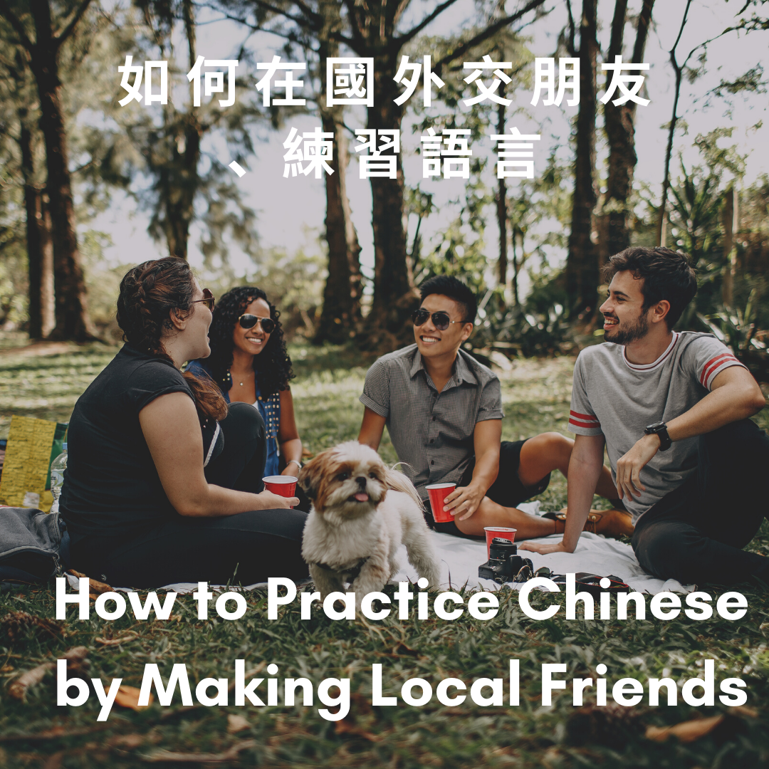 72. 在國外交朋友、練語言 How to practice Chinese by making local friends